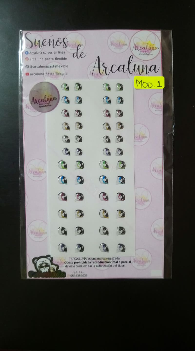 ojos mod. 1 - funcionan para molde armonia