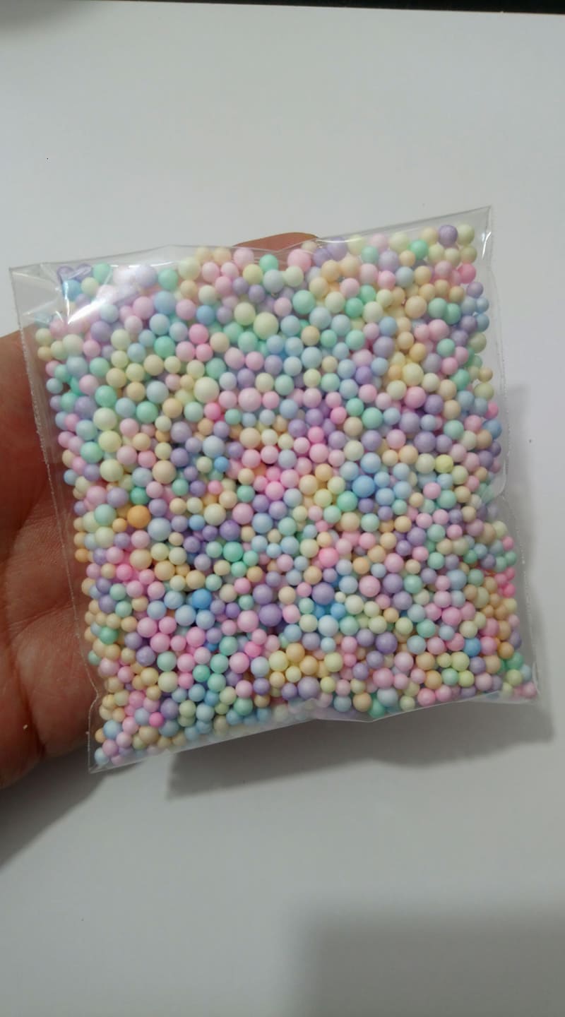 bolitas de colores unicel