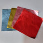 paq. aluminios de colores 10pz