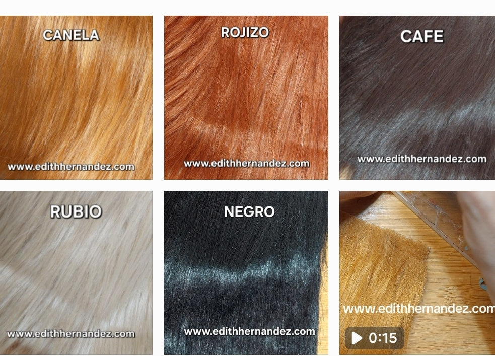 Cabello para muñecas