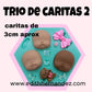 Trio de caritas 2