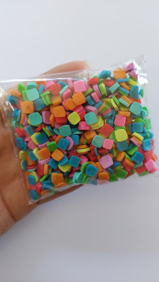 granillo falso - chicles de colores