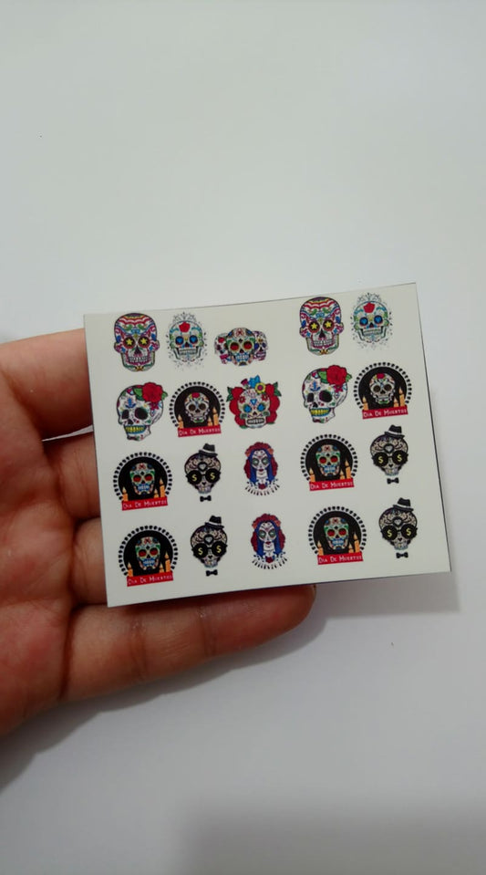 stickers calaveras