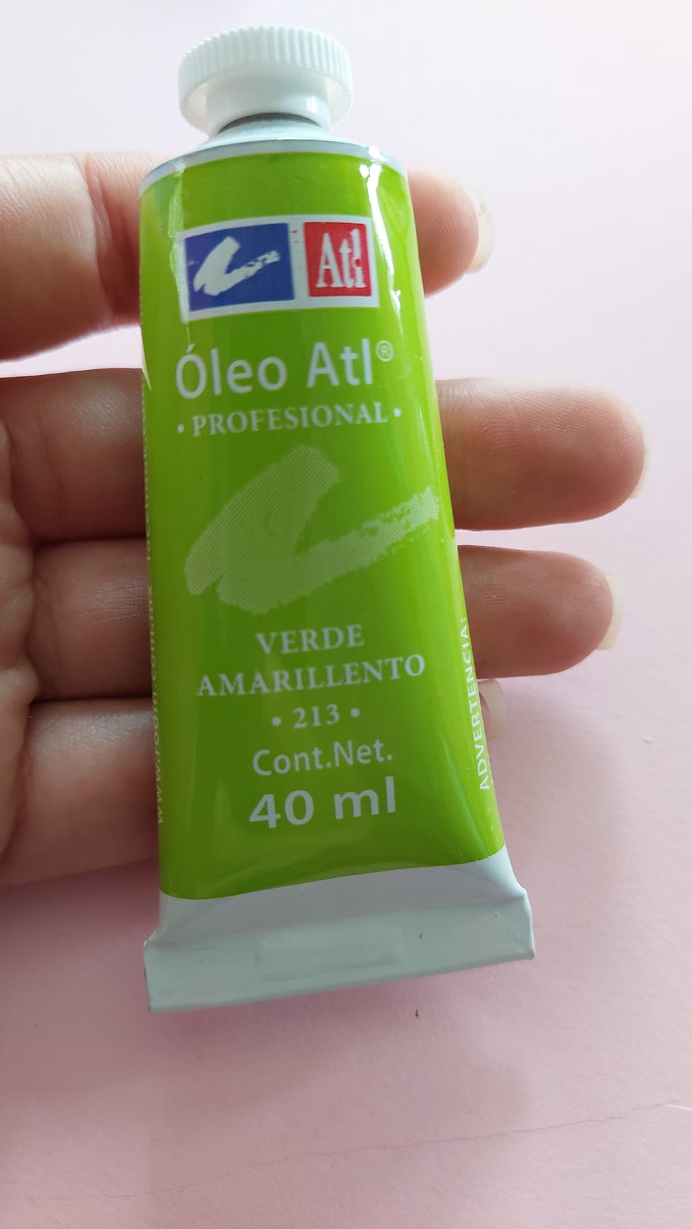 verde amarillento- oleo atl